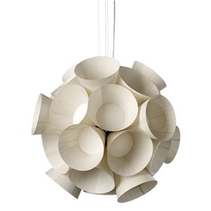 Lámpara suspensión Dandelion de LZF. Lámparas moderna en forma de flor.