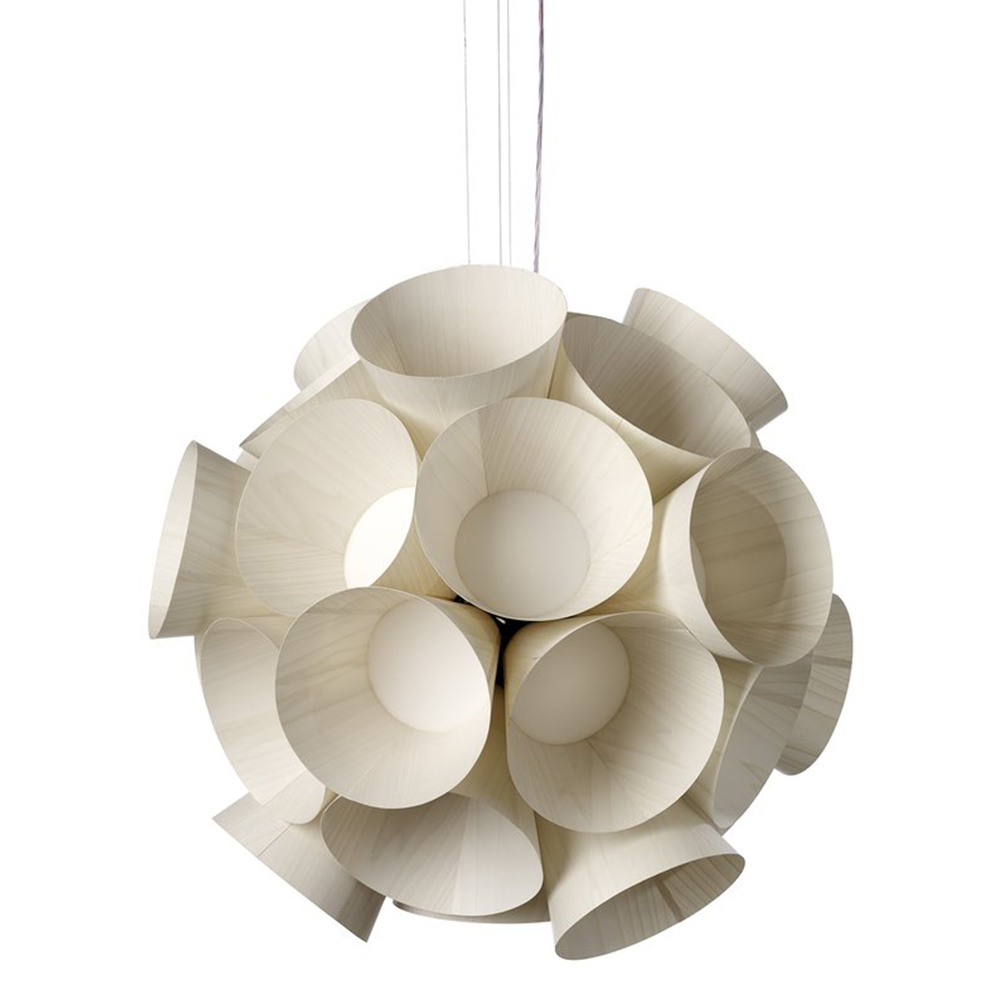 Lámpara suspensión Dandelion de LZF. Lámparas moderna en forma de flor.