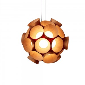 Lámpara suspensión Dandelion de LZF. Lámparas moderna en forma de flor.