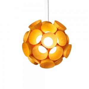 Lámpara suspensión Dandelion de LZF. Lámparas moderna en forma de flor.