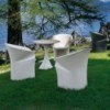 Mesa Kissi Kissi de Driade. Mueble de complemento ideal para exterior.
