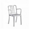 Silla brazos Heritage de Emeco. Sillas diseño.