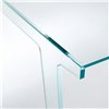 Mesa rectangular Faint  de Glas Italia. Mesas cristal.