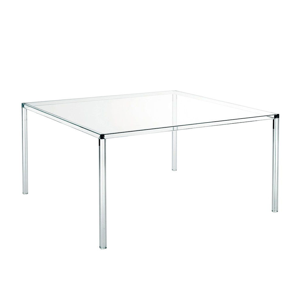 Mesa comedor Luminous  de Glas Italia. Mesas cristal.