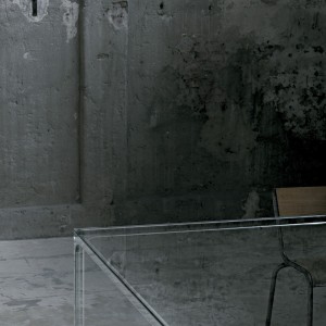 Mesa Oscar de Glas Italia. Mesas cristal.