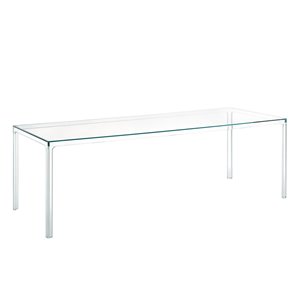 Mesa Oscar de Glas Italia. Mesas cristal.