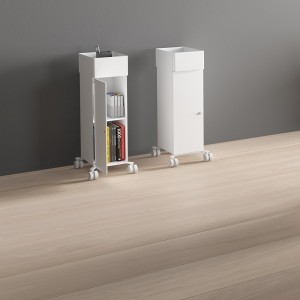 Mueble auxiliar Hold daily de Systemtronic. Muebles oficina diseño.
