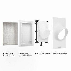 Aplique Ciclope recessed Outdoor Artemide