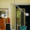 Tolomeo due bracci suspension alluminio Artemide de diseño elegante.