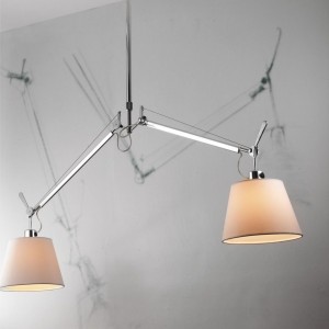 Tolomeo basculante 2 brazos - difusor pergamino