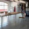 Mesa Cruz Madera de Bontempi. Muebles modernos italianos. Mesas extensible de diseño.
