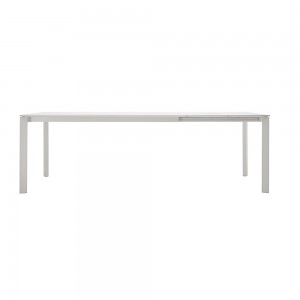Mesa Dublino Cristal de Bontempi. Mesas extensibles modernas de diseño.