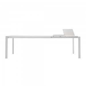 Mesa Dublino Cristal de Bontempi. Mesas extensibles modernas de diseño.