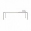 Mesa Dublino Cristal de Bontempi. Mesas extensibles modernas de diseño.