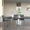 Mesa Echo Extensible Cerámica de Bontempi. Muebles modernos italianos.