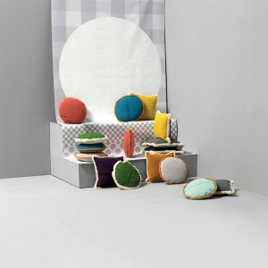 Cojín redondo Bang! de Sancal. Cojines decorativos