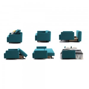 Sofá cama matrimonio Nap de Sancal. Sofás cama modernos.