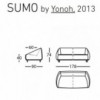 Sofá Sumo de Sancal. Sofás de diseño.