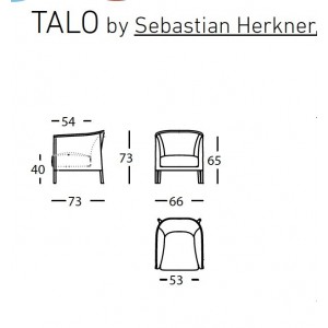 Butaca Talo de Sancal. Muebles modernos.