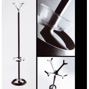 Perchero suelo Battista de Caimi. Muebles oficina diseño.