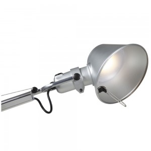 Horquilla soporte difusor Tolomeo de Artemide. Repuestos lámpara Tolomeo