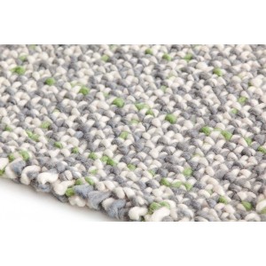 Alfombra Raw Light green de GAN. Alfombras modernas.