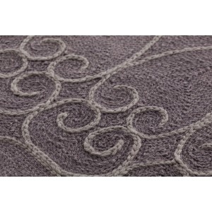 Alfombra Valentina Grey de GAN. Alfombras modernas.