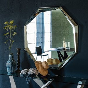 Espejo Emerald de Cattelan Italia. Espejo de pared moderno en cristal.