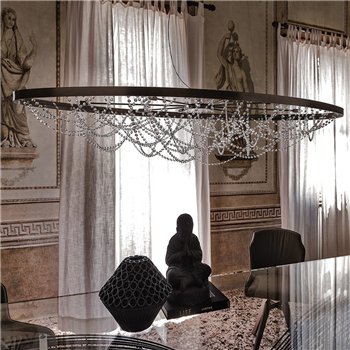 Lámpara colgante Cristal de Cattelan Italia. Lámpara colgantes modernas.