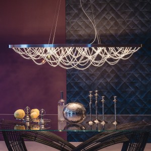 Lámpara colgante Cristal de Cattelan Italia. Lámpara colgantes modernas.
