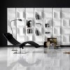 Estantería Fifty de Cattelan Italia. Estantería modular lacada. Estantería moderna.