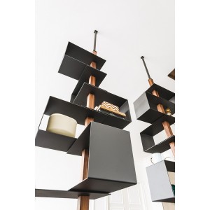 Estantería de techo moderna Tokyo de Cattelan Italia. Estanterías modernas.