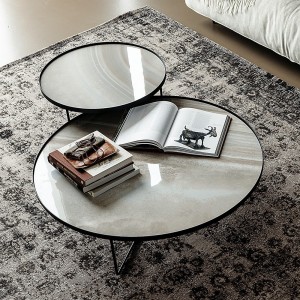 Mesa centro Billy Keramik de Cattelan Italia. Muebles modernos italianos.