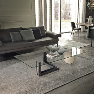Mesa centro Levante de Cattelan Italia. Muebles modernos de diseño italiano.