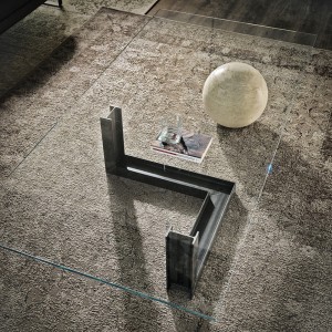 Mesa centro Levante de Cattelan Italia. Muebles modernos de diseño italiano.
