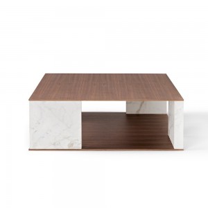 Mesa centro Quattropietre de Amura. Mesas de centro de diseño italiano. Muebles auxiliares.