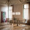 Mesa Diapason de Cattelan Italia. Muebles modernos de diseño italiano.