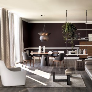 Mesa Giano de Cattelan Italia. Muebles modernos italianos. Mesas de diseño.
