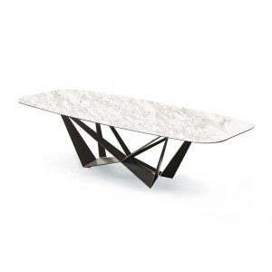 Mesa Skorpio Keramik de Cattelan Italia. Mesa de cerámica. Mesas de comedor.