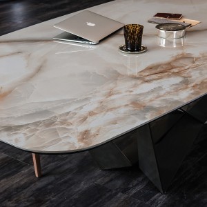 Mesa Skorpio Keramik de Cattelan Italia. Mesa de cerámica. Mesas de comedor.