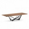 Mesa Skorpio Wood de Cattelan Italia. Muebles modernos italianos.