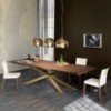 Mesa Spyder wood de Cattelan Italia. Muebles modernos italianos. Mesas de comedor.