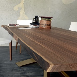 Mesa Spyder wood de Cattelan Italia. Muebles modernos italianos. Mesas de comedor.