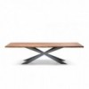 Mesa Spyder wood de Cattelan Italia. Muebles modernos italianos. Mesas de comedor.