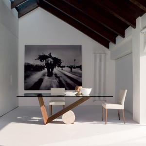 Mesa Valentino de Cattelan Italia. Muebles modernos italianos. Mesas modernas.