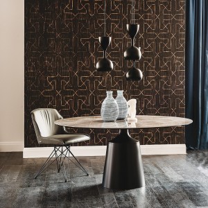 Mesa Yoda Keramik de Cattelan Italia. Muebles modernos italianos. Mesas de comedor.