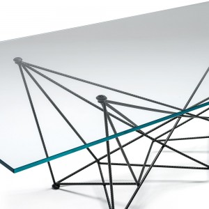 Mesa Gordon de Cattelan Italia. Muebles modernos italianos. Mesas de comedor.
