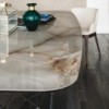 Mesa Gordon Keramik de Cattelan Italia. Mesa de comedor de diseño italiano.