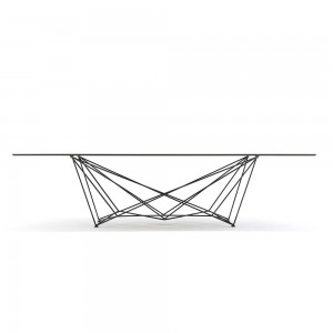 Mesa Gordon Keramik de Cattelan Italia. Mesa de comedor de diseño italiano.