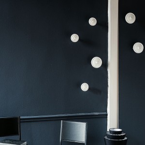 Percha Bottone de Cattelan Italia. Percha de pared con forma de botón.